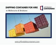Shipping Container for Hire - Buy Shipping Container from Melbourne Sale