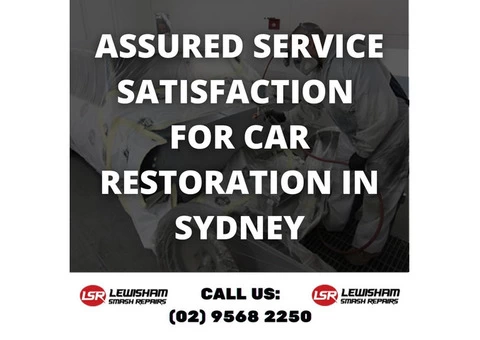 Assured Service Satisfaction for Car Restoration in Sydney