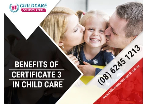 Certificate 3 In Childcare Perth