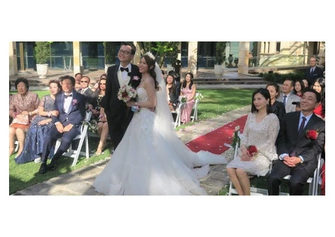 Right celebrant for wedding ceremony