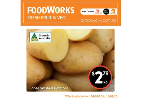 Loose Washed Potatoes - Essential Item, FoodWorks Clovelly