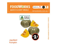 Jap/Kent Pumpkin - Essential Item, FoodWorks Clovelly