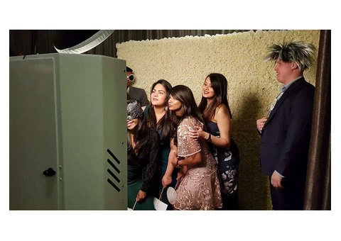 Slay Your Party Fun Adding Mirror Photo Booth And Flower Wall | Call : 1300 140 310 - 1/4