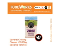 Edwards Crossing Cheese - Essential Item, FoodWorks Clovelly