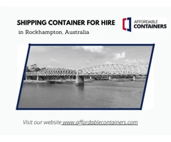 Buy shipping containers in Rockhampton, Australia – Affordable Containers