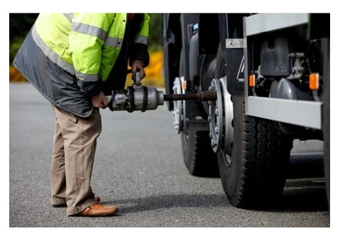 Mobile Truck Tyre Changer || 0498 877 017
