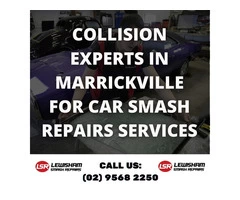 Collision Experts in Marrickville for Car Smash Repairs Services