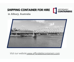 Shipping containers for sale in Albury – Affordable Containers