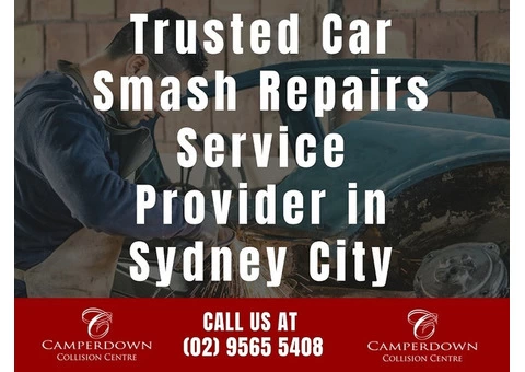 Trusted Car Smash Repairs Service Provider in Sydney City