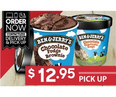 BEN & JERRY'S TUB On Sale Pizza Hut Moorebank - Moorebank, NSW
