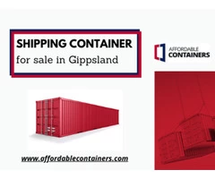 Shipping containers for sale in Gippsland – Containers in South Australia