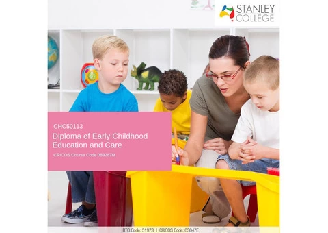 Want to become a childcare specialist? Join diploma of early childhood education and care