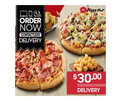 Pizza On Sale Pizza Hut Moorebank - Moorebank, NSW