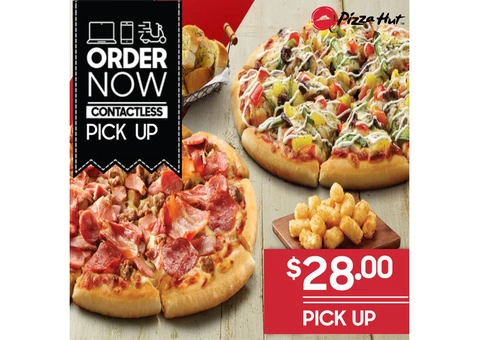 Pizza On Sale Pizza Hut Moorebank - Moorebank, NSW