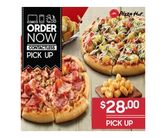 Pizza On Sale Pizza Hut Moorebank - Moorebank, NSW