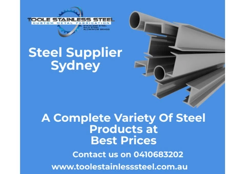 Affordable Steel Supplier in Sydney - Toole Stainless Steel