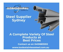 Affordable Steel Supplier in Sydney - Toole Stainless Steel
