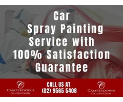 Car Spray Painting Service with 100% Satisfaction Guarantee