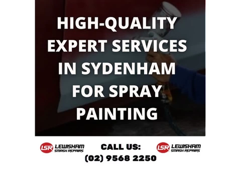 High-Quality Expert Services in Sydenham for Spray Painting