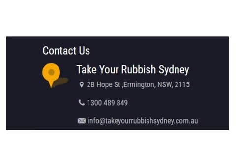 Best Waste Removal services in Sydney
