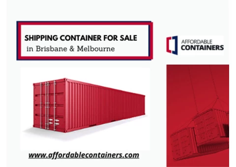 Containers for sale in Brisbane - Container available for hire