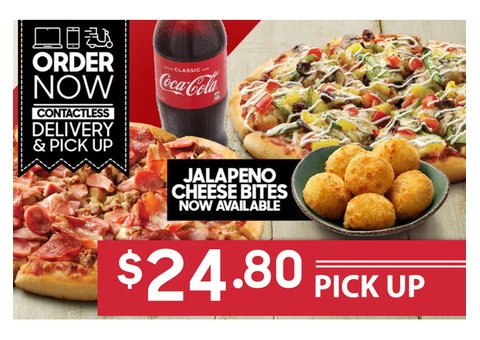 Pizza On Sale Pizza Hut Moorebank - Moorebank, NSW