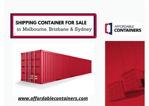 Hire shipping container in Melbourne, Brisbane & Sydney