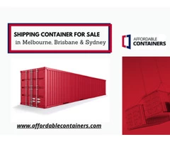 Hire shipping container in Melbourne, Brisbane & Sydney