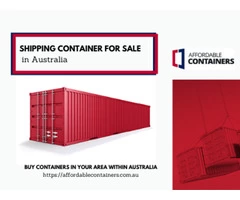 Buy shipping containers in Australia – Affordable Containers