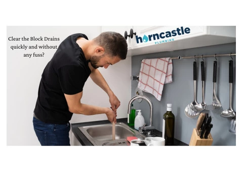 Clear the Block Drains quickly and without any fuss?