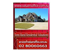 Semi Rural Residential Valuations