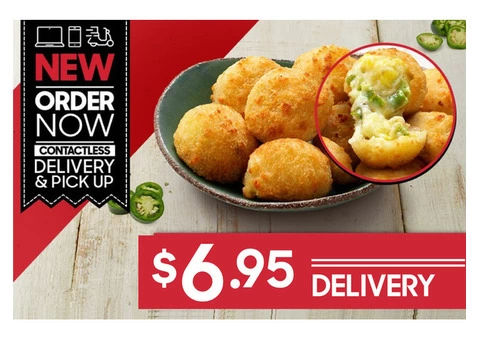 JALAPEÑO CHEESE BITES On Sale Pizza Hut Moorebank - Moorebank, NSW