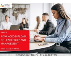Improve your leadership skills with our advanced diploma of management
