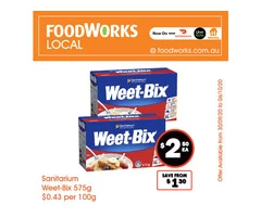 Sanitarium Weet-Bix - Essential Item, FoodWorks Clovelly