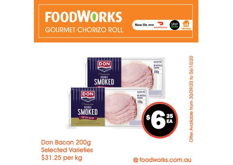 Don Bacon - Essential Item, FoodWorks Clovelly