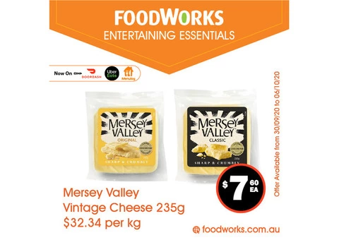 Mersey Valley Vintage Cheese - Essential Item, FoodWorks Clovelly