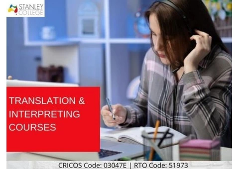Want to become an interpreter? Join now for best diploma of interpreting courses