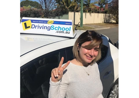 Save Up to $15 on the First Driving Lesson- L Driving School | Call : 0437 483 567 - 4/8