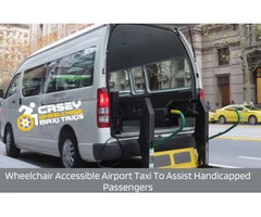Wheelchair Accessible Airport Taxi To Assist Handicapped Passengers | Call : 0413789056
