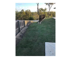 Multi-level Turfing project check! - Rogers Little Loaders.