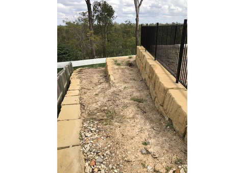 Multi-level Turfing project check! - Rogers Little Loaders. - 2/8