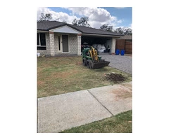 Garden landscaping - Rogers Little Loaders.