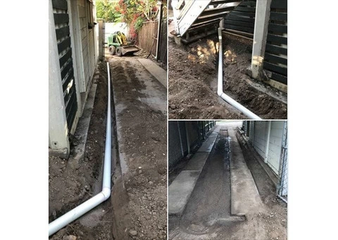 Drainage Pit - Rogers Little Loaders. - 7/8