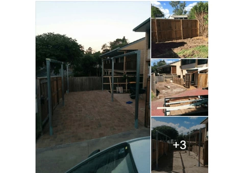 Removed 50m2 of concrete - Rogers Little Loaders.
