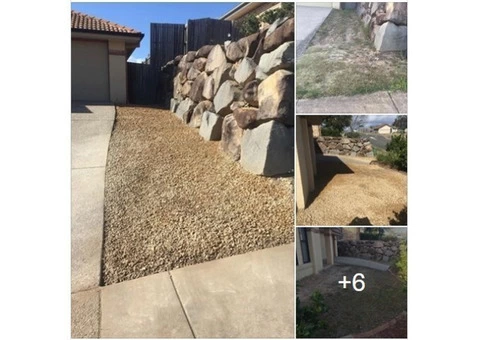 Cheap Landscaping - Rogers Little Loaders.