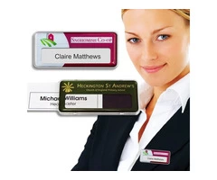 Reusable Name Badges