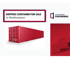 Shipping containers Rockhampton –Buy or Hire Storage Containers
