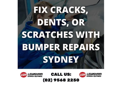 Fix Cracks, Dents, or Scratches with Bumper Repairs Sydney