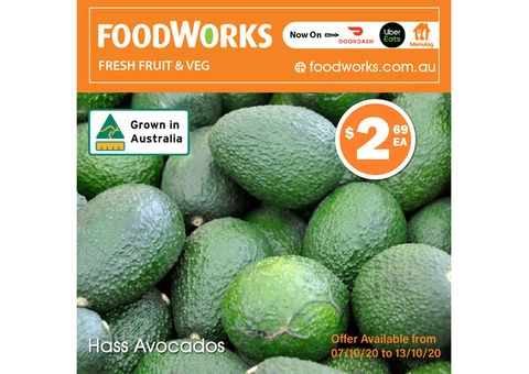 Hass Avocados - Essential Item, FoodWorks Clovelly