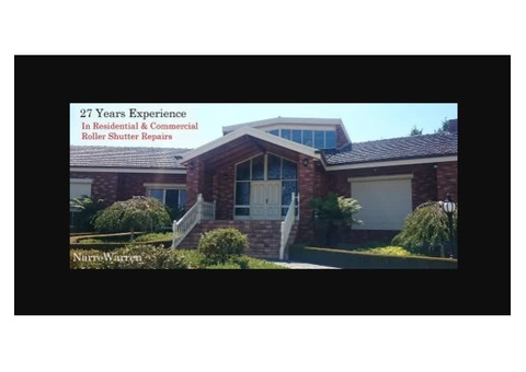 Window Roller Shutter Repairs in Melbourne - Ph.  ​0411880882